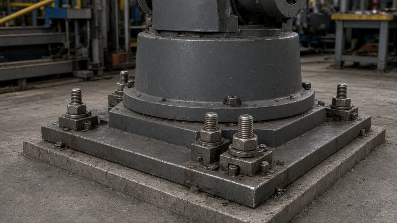 Robot doğruluğu taban civatalarında başlar—gevşek kaideler TCP hayaletleri uydurur