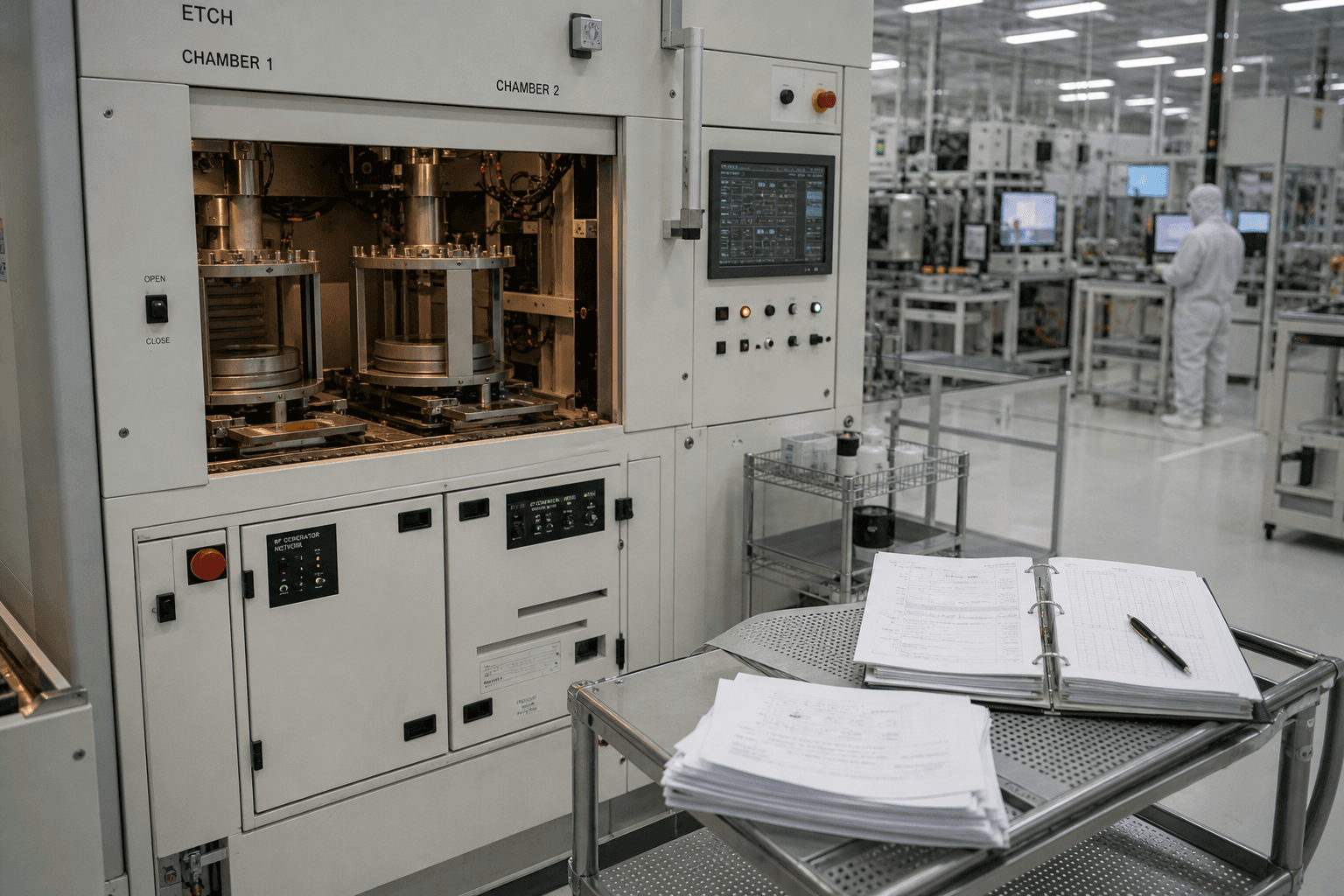 DOE report ET-09: etch pressure 탓한 split-lot, 다른 것을 증명