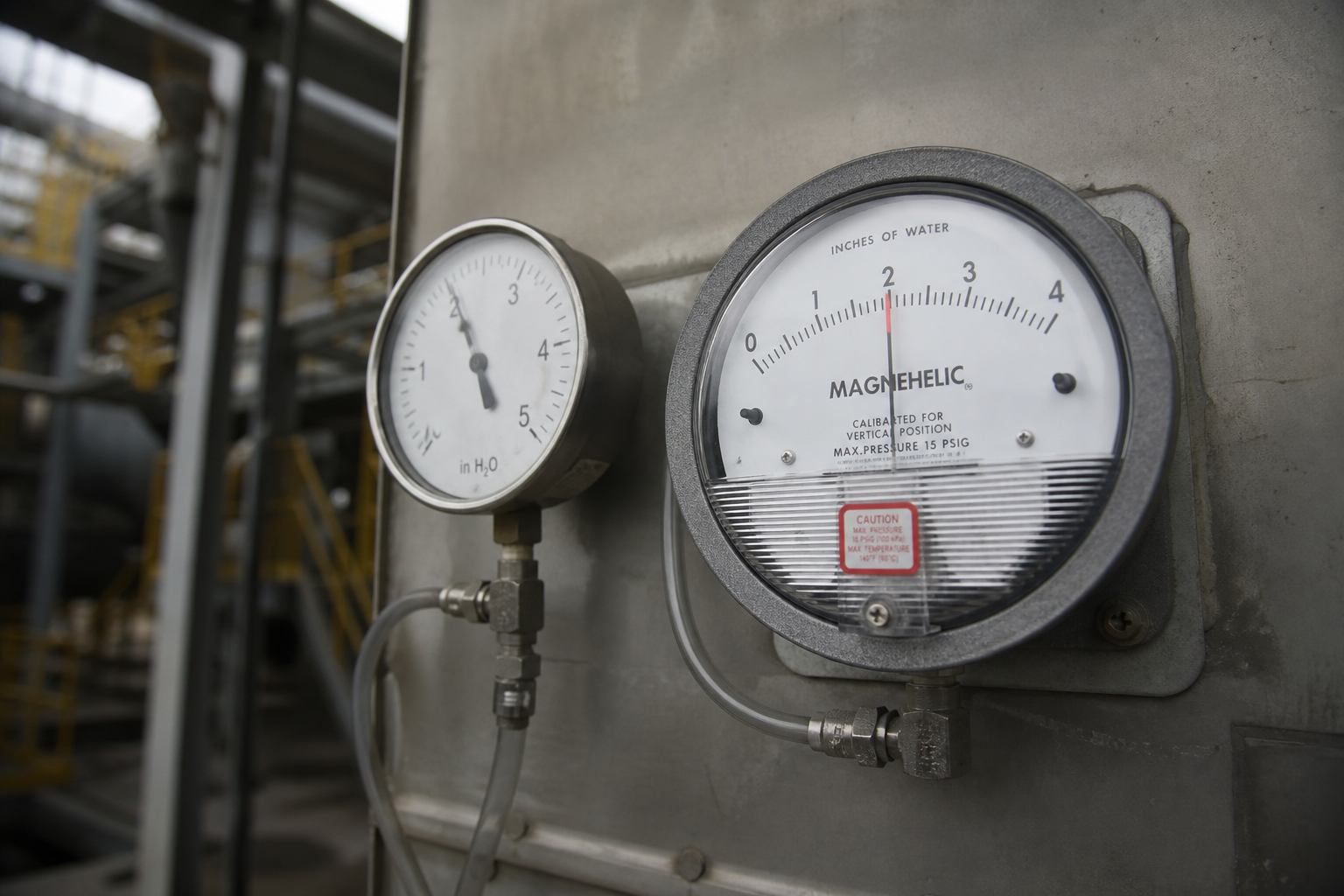 Compartment differential pressure indication