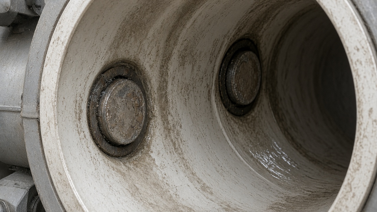 Coated electrodes on a magmeter sensor liner