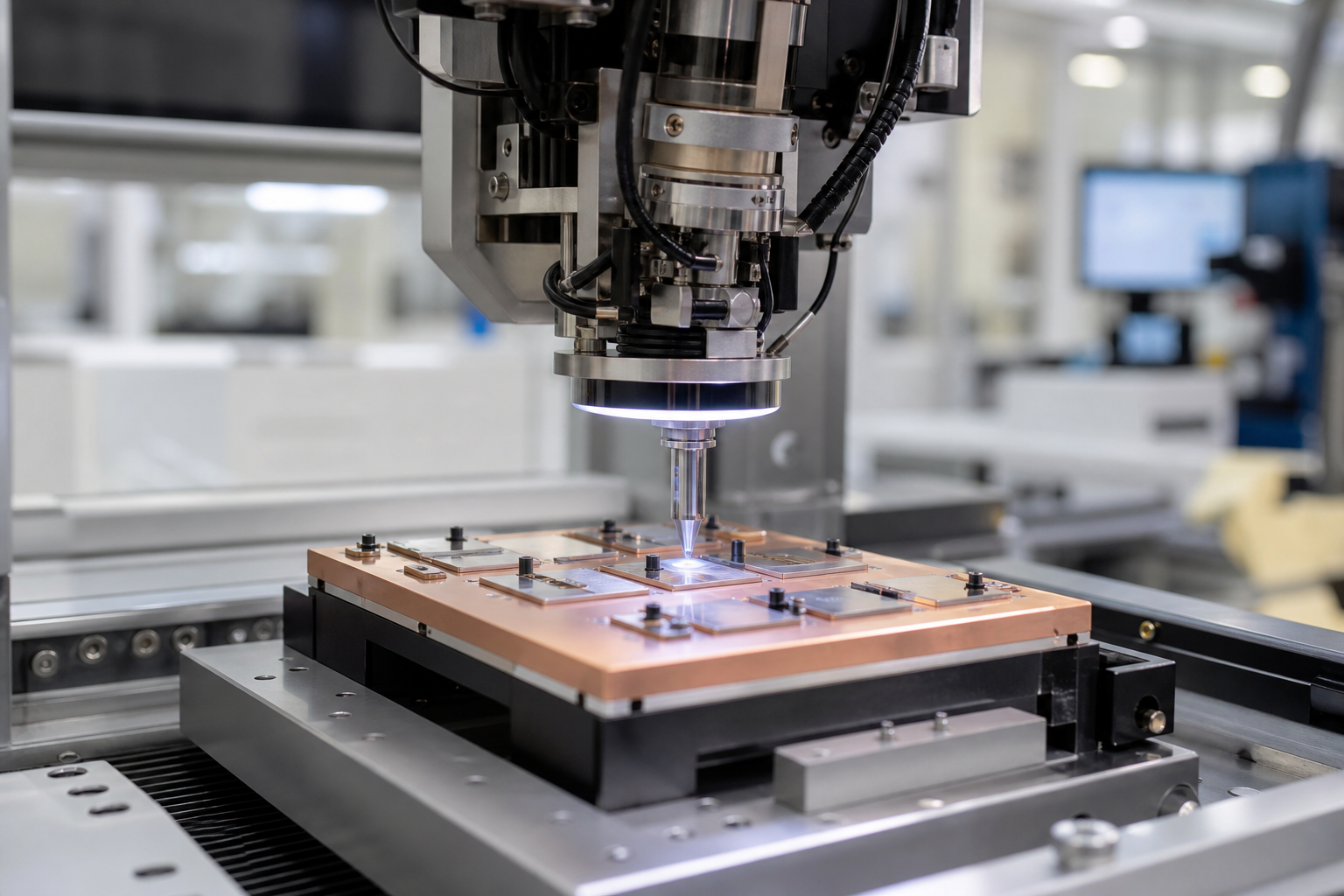 Power module die-attach / sinter cell